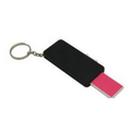 Key Chain/Emery Board - Black